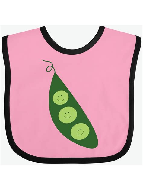 Baby Peas In A Pea Pod Baby Bib