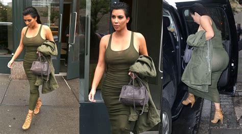 Kim Kardashian Candids In New York City Hot Celebs Home