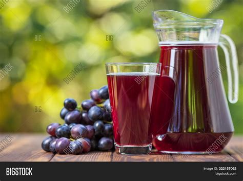 Glass Of Grape Juice