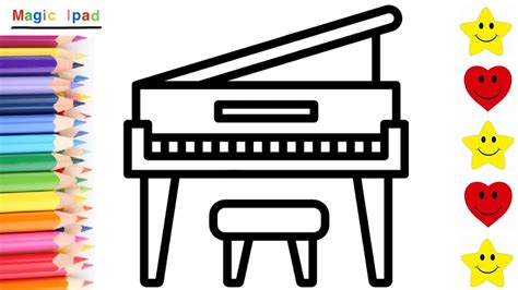 Top Imagenes De Pianos Para Dibujar Destinomexico Mx
