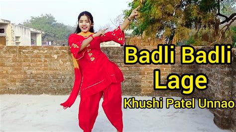 Badli Badli Lage Hariyanvi Song Dance Video