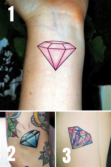 Diamond Tattoo Sketches