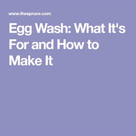 homemade egg wash gives restaurant results egg wash eggs how to make bread