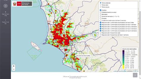 Mapa De Calor Covid 19 En Lima Metropolitana Youtube