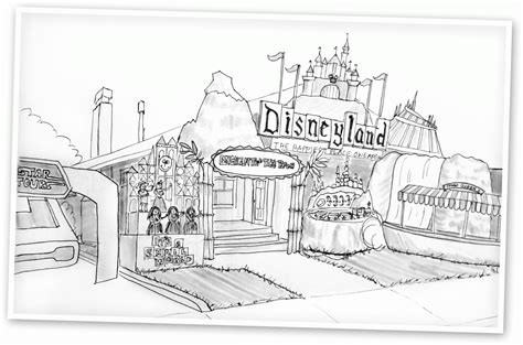 Disneyland Coloring Pages Free Barry Morrises Coloring Pages