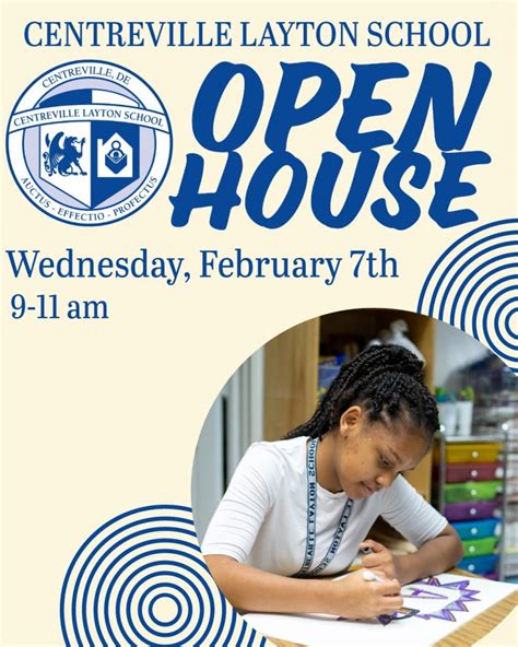 Open House February 7th Centreville Layton School