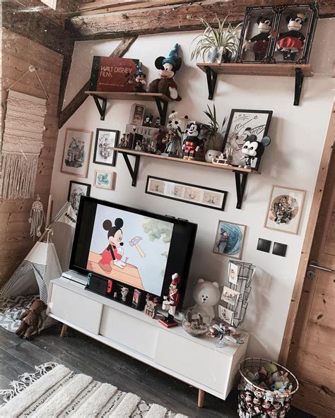 Some pieces are inspired by your favorite spooky disney movies like the. Mickey living room Disney Home I Disney Decor I Disney ...