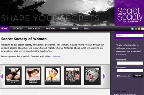 Secret Society Of Women A New Community Sheknows