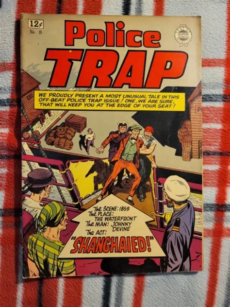 Vintage 1964 Police Trap 18 Shanghaied Super Comics Rare Book 1199 Picclick