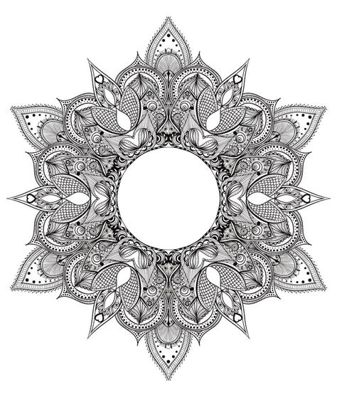 A Big Collection Of Unique Mandala Doodles Free To