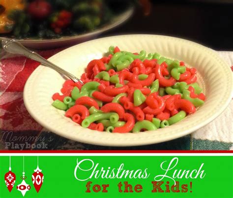 With christmas just around the corner, it's time to start thinking about the perfect christmas dinner this year. Easy Christmas Lunch for the Kids! - Mommy's Playbook