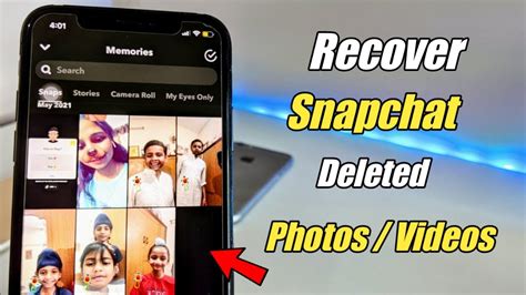 How To Recover Snapchat Deleted Photos Videos YouTube