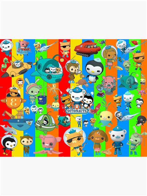 Kid Kwazii Octonauts Characters Sticker For Sale By Nimxl Redbubble