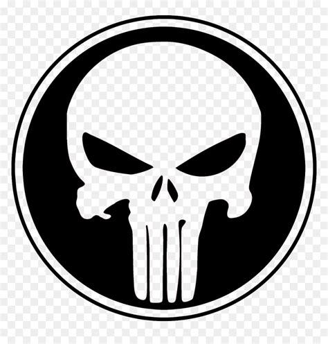 Punisher Skull Logo Png Transparent Png Vhv