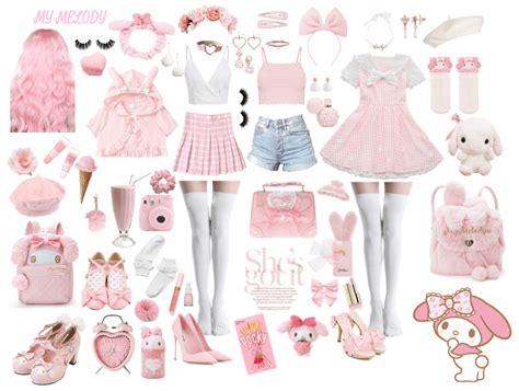 Sanrio My Melody Outfit Shoplook