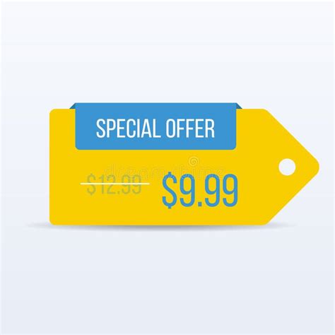 Special Offer Sale Tag Discount Symbol Retail Sticker Sign Price