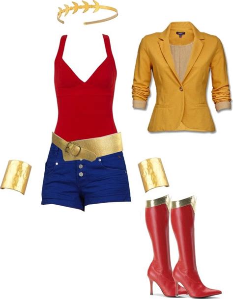 wonder woman outfit by katie lane1013 on polyvore super hero outfits mom outfits cute