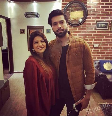 Fahad Mustafa With His Wife On Her Birthday Stylepk