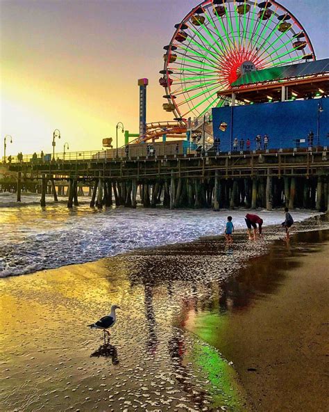 Santa Monica Pier, Los Angeles, California | California travel, West coast road trip, California ...