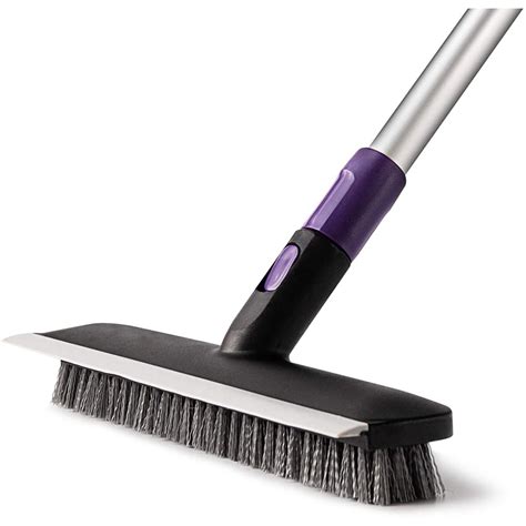 Eyliden Floor Scrub Brush Push Broom With Extendable Long Handle 51