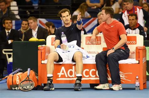 In Pictures Andy Murray V John Isner At The Davis Cup Daily Record