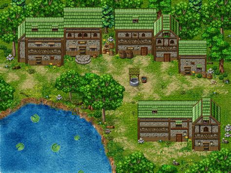 Forest 2 Rpg Maker Parallax Practice By Sillouete On Deviantart