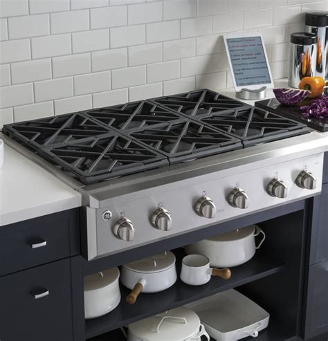 Like many others, i looked online, and in the stores. GE CGU366SEHSS 36 Inch Natural Gas Rangetop with ...