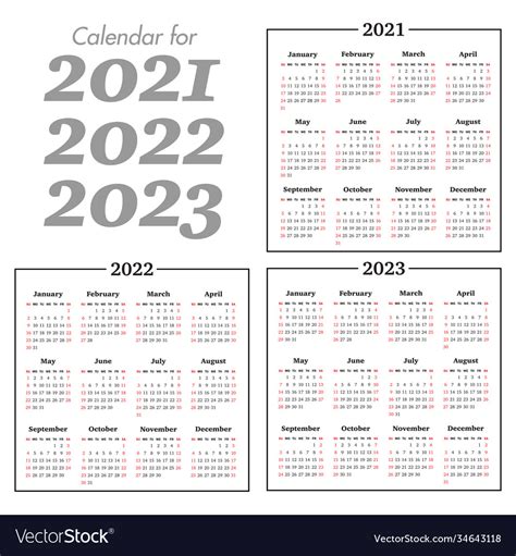 Collect 2021 And 2022 And 2023 Calendar Printable Best Calendar Example Riset