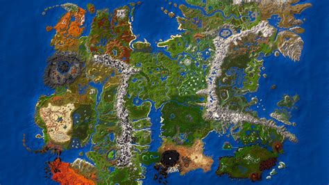 Playable World Of Warcraft Full Map Minecraft Map Gambaran