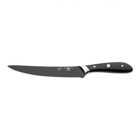 Rockingham Forge Ashwood Black Hammered Carving Knife 20cm Knife