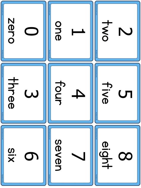 Simple Numbers 1 20 Flashcards Super Simple 10 Best Printable Number