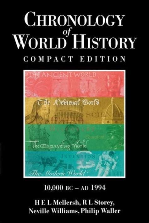 Chronology Of World History 9780874368666 H E Mellersh Boeken