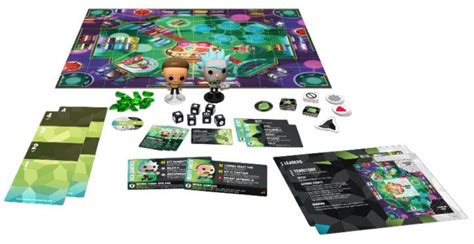 Rick And Morty Funkoverse Board Game 2 Character Expandalone French Version