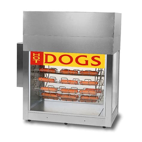 Gold Medal 8103 Hot Dog Rotisserie Cooker W 84 Hot Dog And 60 Bun