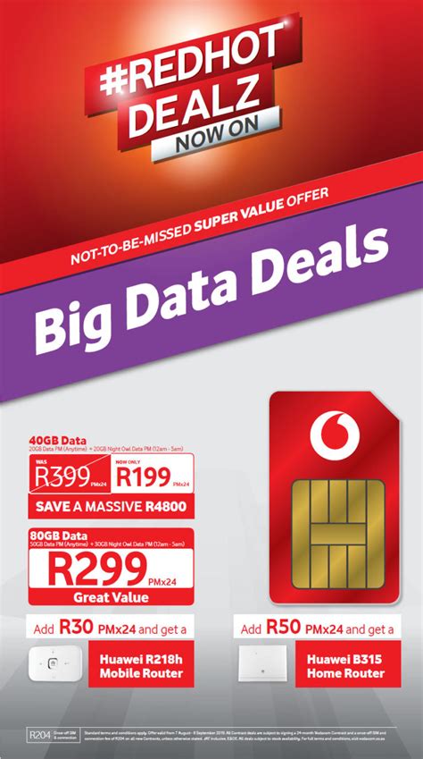 Vodacom Launches New 80gb Big Data Deal