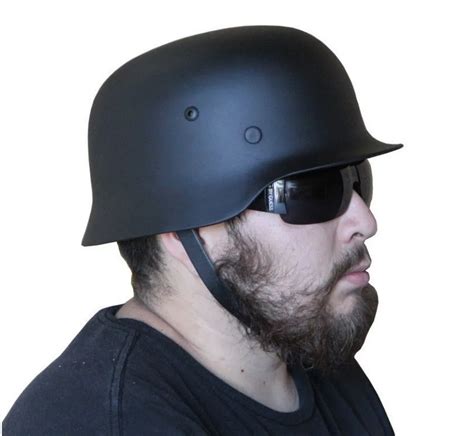 Accurate Reproduction Wwii German Elite M35 Helmet Matte Black Made