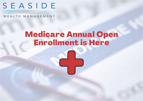 Medicare Annual Open Enrollment Is Here — Seaside Wealth Management