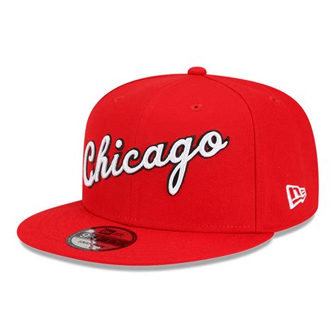 Official New Era Chicago Bulls Nba City Alternate Otc 9fifty Snap Cap