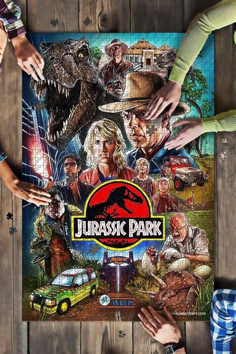 Jurassic World Puzzle Jurassic Park Jigsaw Puzzle Hg In 2022 World