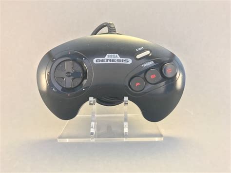 Sega Mega Drive Genesis Controller Display Stand 3 Button Etsy