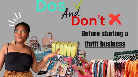 Dos And Dont Before You Jump Into Starting A Thrift Online Store