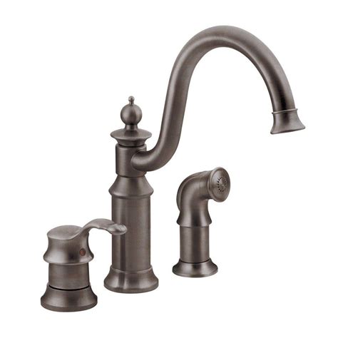 People did not use to be concerned with finishes on their faucets. Standard Plumbing Supply - Product: Moen Waterhill S711ORB ...
