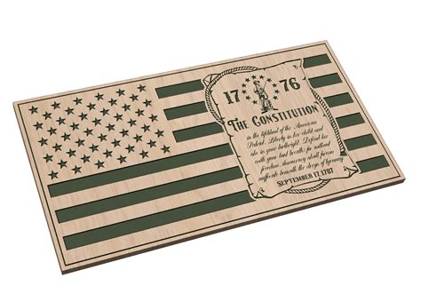 1776 The Constitution Scroll Flag — Patriot Nation Designs