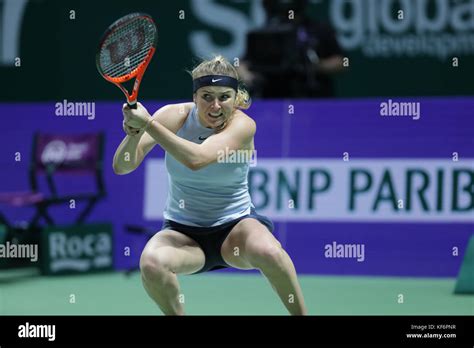Singapore 25th Oct 2017 Ukrainian Tennis Player Elina Svitolina Is