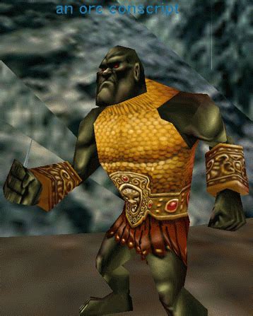 an orc conscript :: Bestiary :: EverQuest :: ZAM