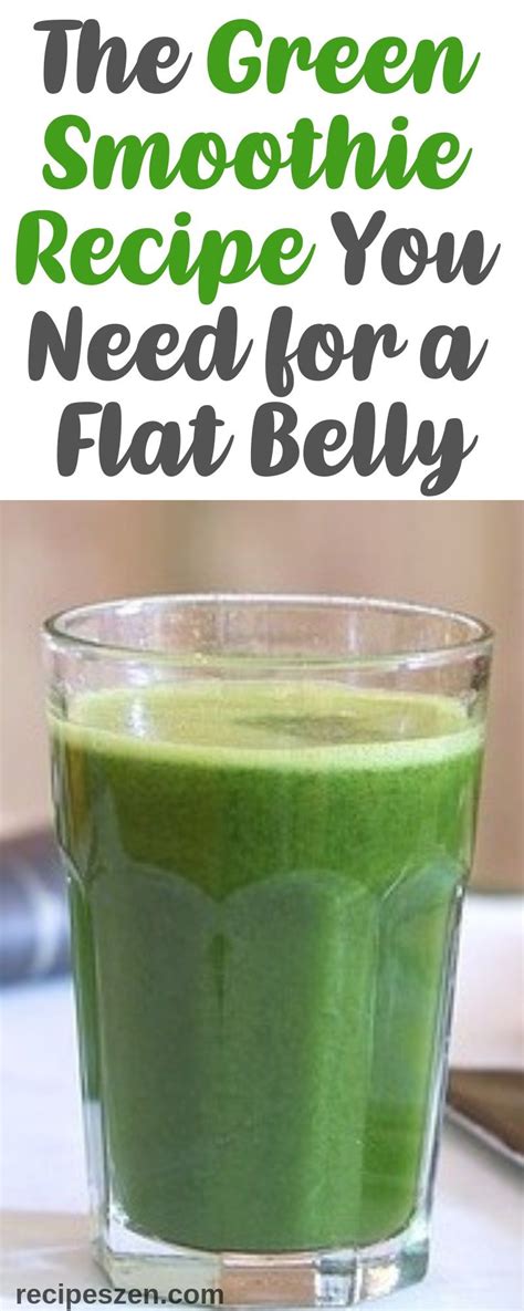 the green smoothie recipe you need for a flat belly easy green smoothie recipes detox juice