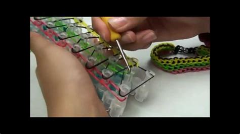 Old Lesson 5 Rainbow Loom Triple Single Pattern Rubber Band