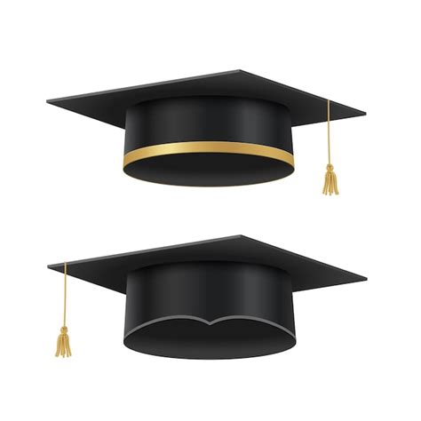 Premium Vector Academic Caps For Graduation Ceremony In High School