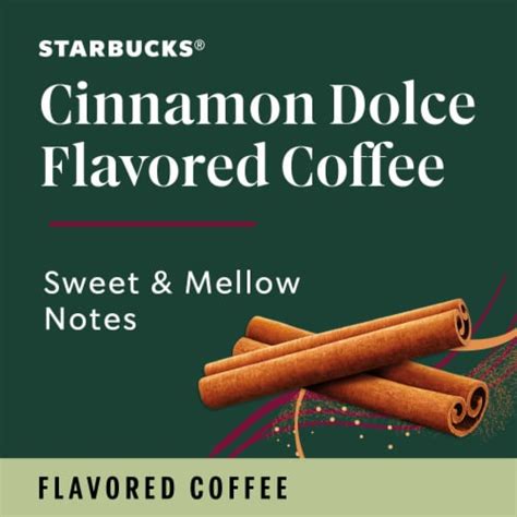 Starbucks® Cinnamon Dolce Flavored Ground K Cup Coffee Pods 10 Ct