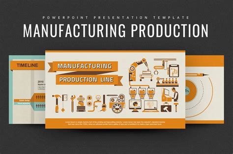 Manufacturing Production Ppt Presentation Design Template